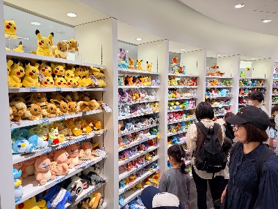 An enormous selection of Pokemon and hundreds of enthusiastic fans packed into a tight space was too much for me.